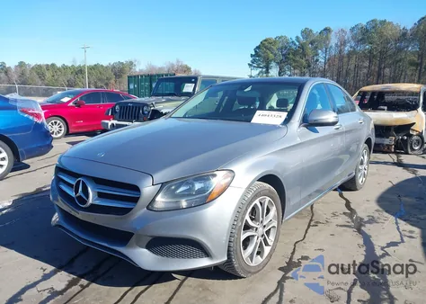 2016 Mercedes-Benz C 300 4Matic from USA, damaged, VIN WDDWF4KB3GR124998